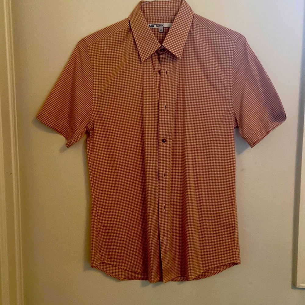 Mr. Turk Slim Jim Checkered Short Sleeve Shirt